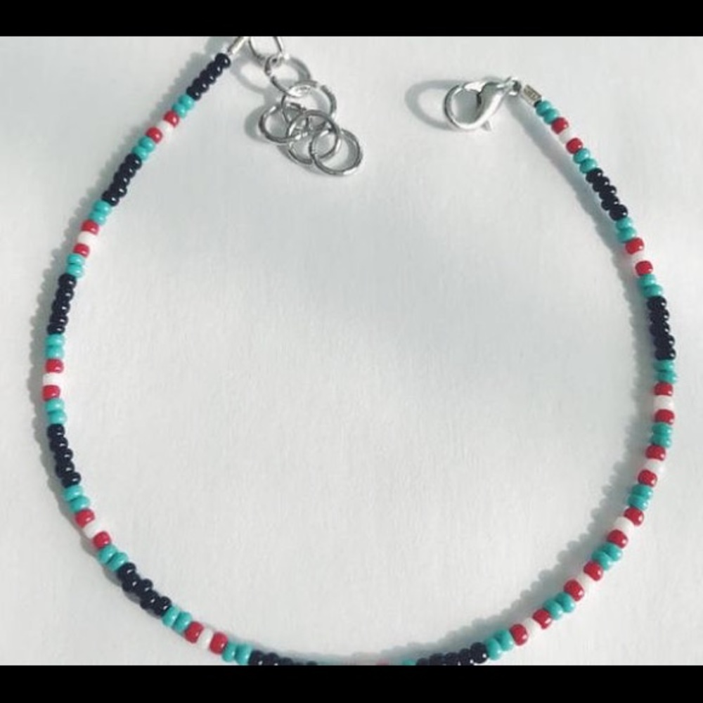 seed bead VSCO choker necklace